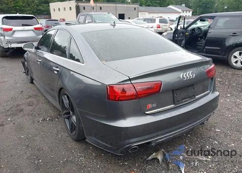 2017 Audi S6 4.0T Premium Plus from USA, damaged, VIN WAUHFAFCXHN044432